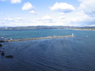安乗崎灯台からの展望