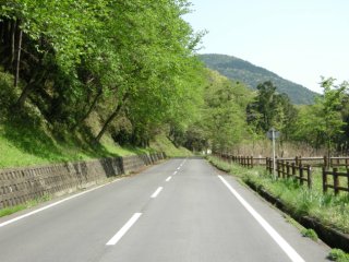 鍵掛峠への上り