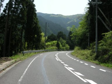 高見峠上り