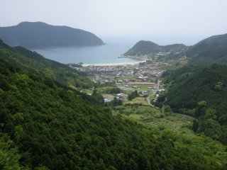 新鹿湾の展望