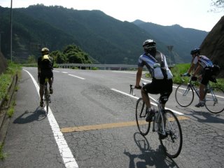 赤岩大橋付近